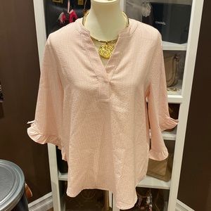 Sear sucker blouse
